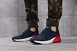 Кросівки чоловічі 16066, Nike Air 270, темно-сині, < 43 44> р. 43-26,0см., фото 3