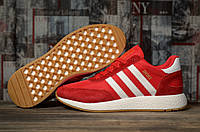 Кроссовки мужские  Adidas Iniki красные  44 45  р. 44-27,6см.