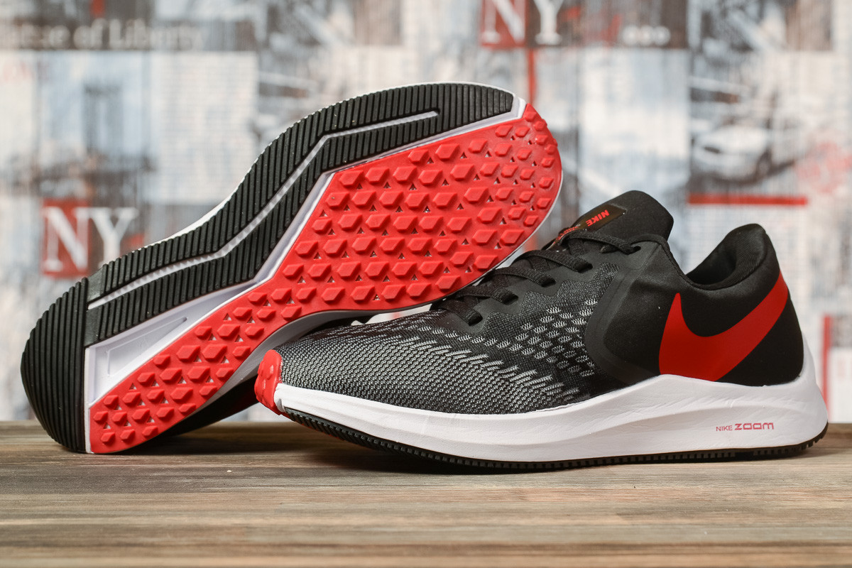 Кросівки чоловічі 17075, Nike Zoom Winflo 6, чорні, < 41 42 44 44> р. 41-26,5см.