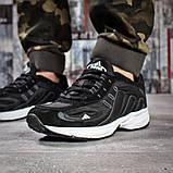 Кросівки чоловічі 15915, Adidas Galaxy, чорні, < 41 43 44 45> р. 41-26,2см., фото 3
