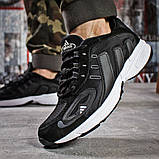 Кросівки чоловічі 15915, Adidas Galaxy, чорні, < 41 43 44 45> р. 41-26,2см., фото 5