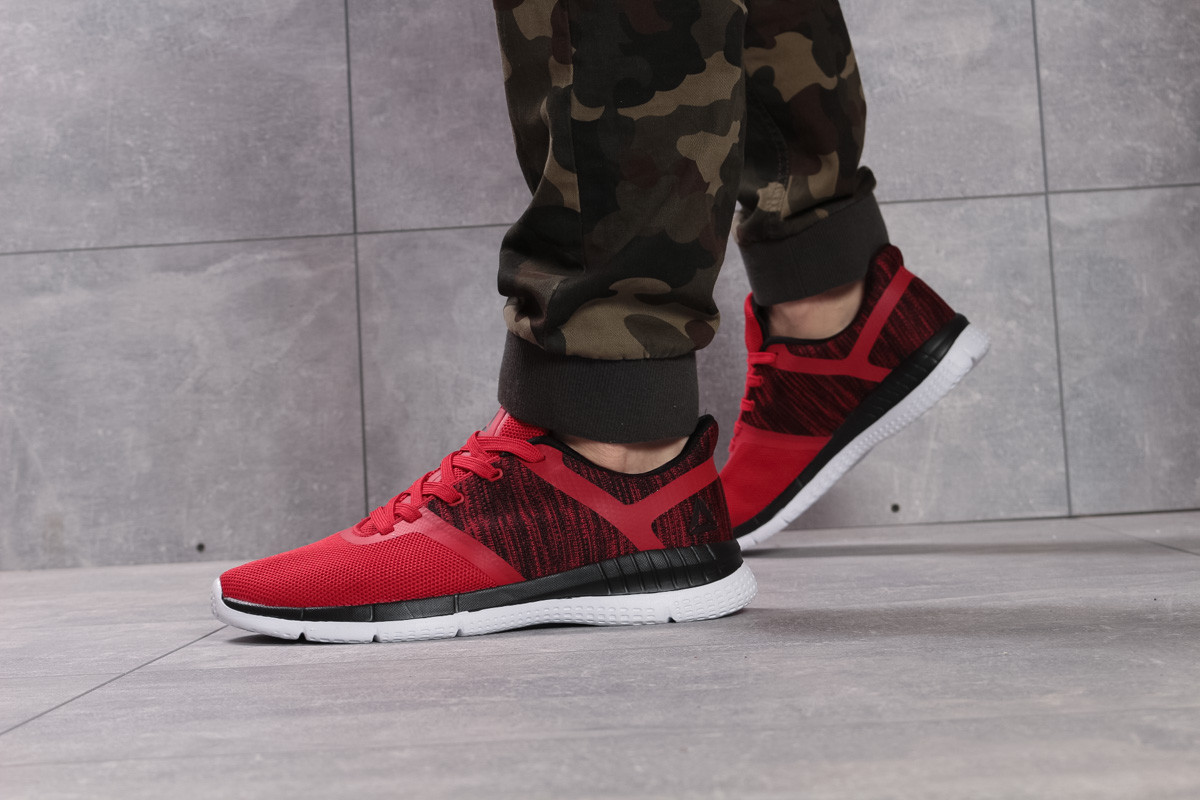 Кросівки чоловічі 16094, Reebok, червоні, < 44 45> р. 44-28,5см.