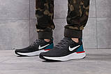 Кросівки чоловічі 16103, Nike Epic React, темно-сірі, < 43 44> р. 43-28,0см., фото 2