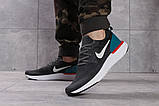 Кросівки чоловічі 16103, Nike Epic React, темно-сірі, < 43 44> р. 43-28,0см., фото 4