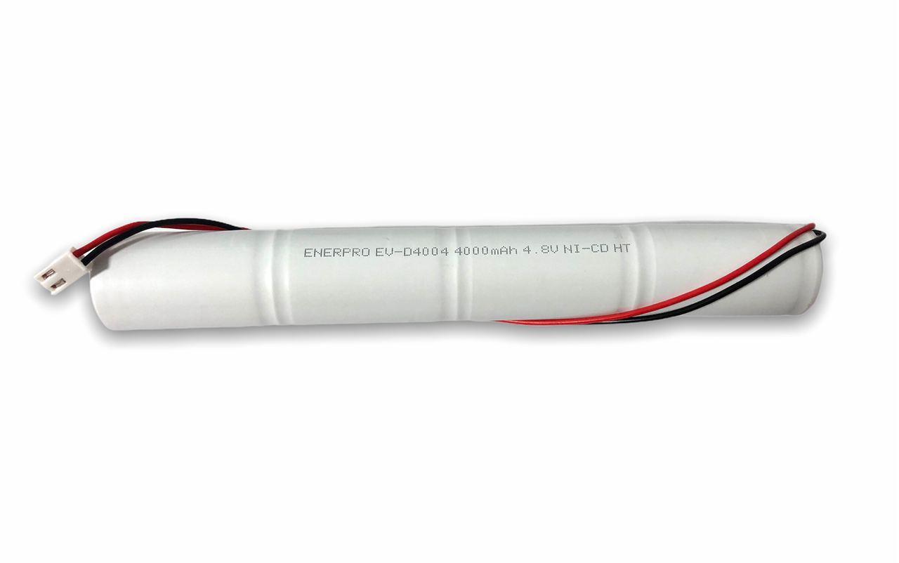 Акумулятор для аварійного освітлення EV D4004 4000mAh 4.8V NI CD HT