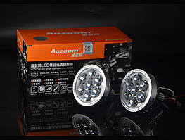 AOZOOM LED прожектори дальнього світла з диявольськими очима/LED High Beam projector lens + Devil Eyes