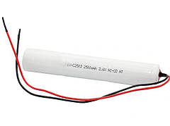 Акумулятор для аварійного освітлення EV-C250 3 2500mAh 3.6V Ni CD
