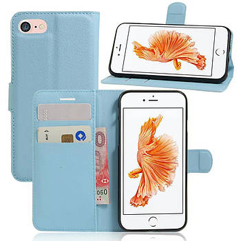 Чохол-книжка Litchie Wallet для Apple iPhone 6 Plus / iPhone 6S Plus Blue