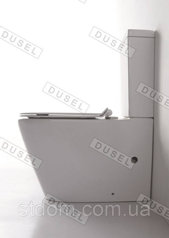 Унитаз напольный с бачком безободковый Dusel Arez DTPT10210230R ...