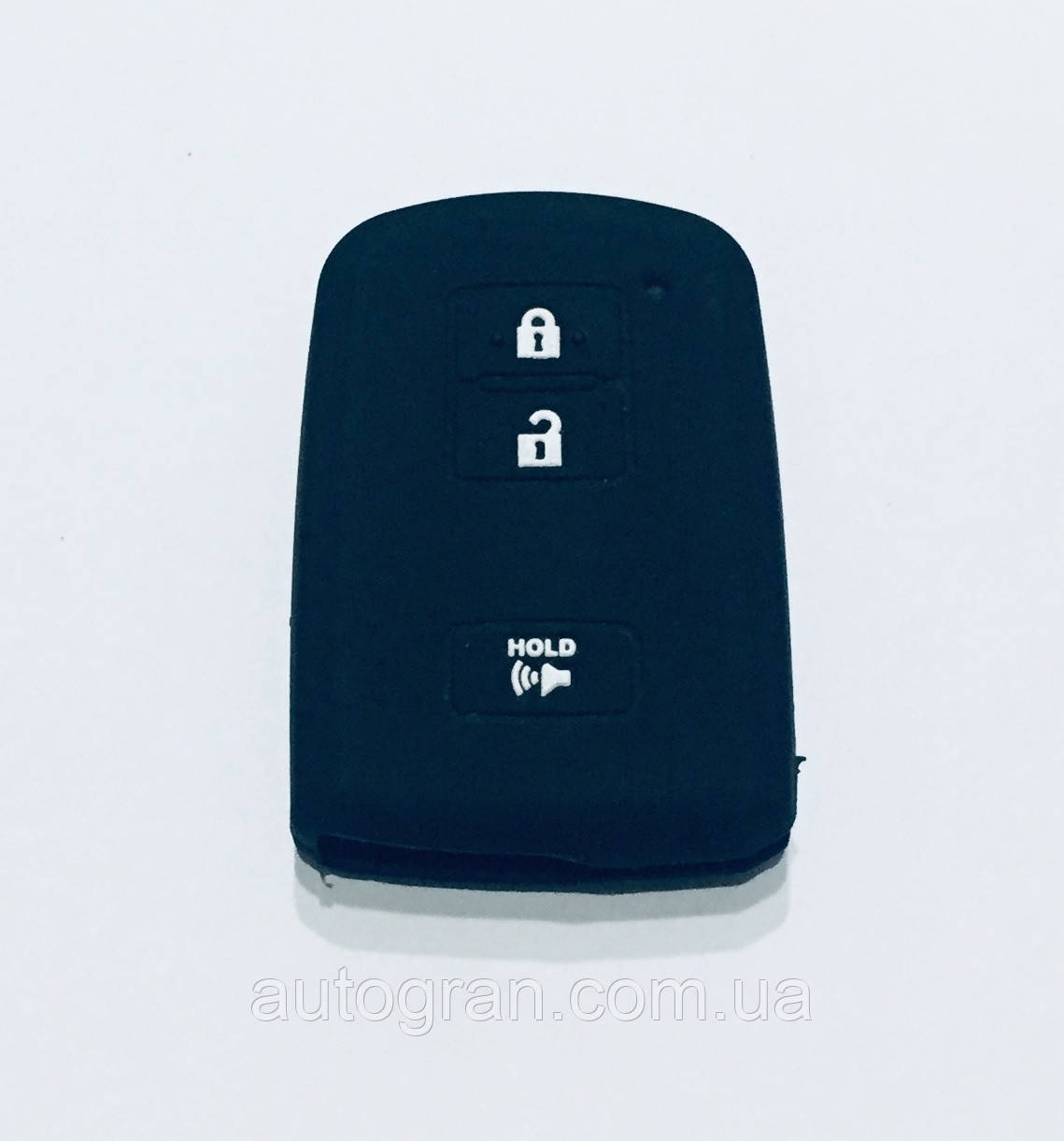 Силіконовий чохол на смарт ключ Toyota Camry Corolla Avalon Rav4 Land Cruiser тип5, фото 1