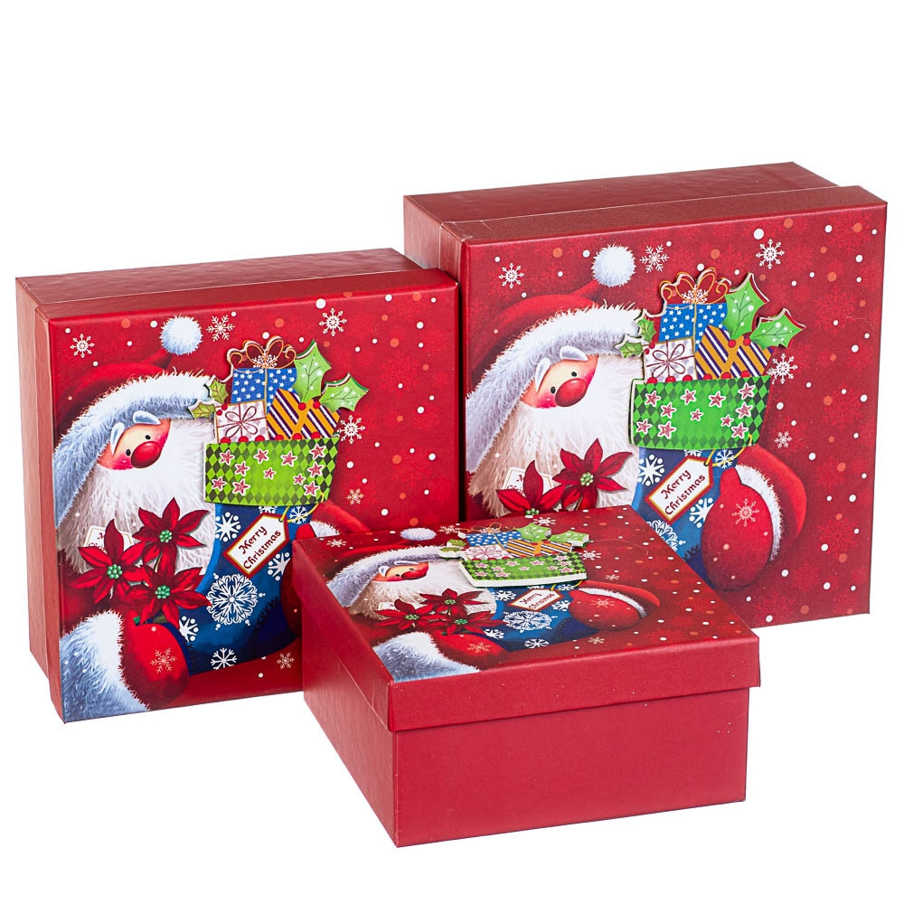 Набір коробок з 3 шт. 20*20*9,5 (8211-031)