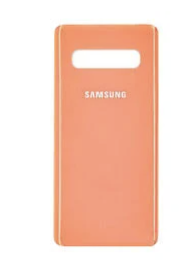 Задня кришка для Samsung G973 Galaxy S10, рожева, оригінал, фото 1
