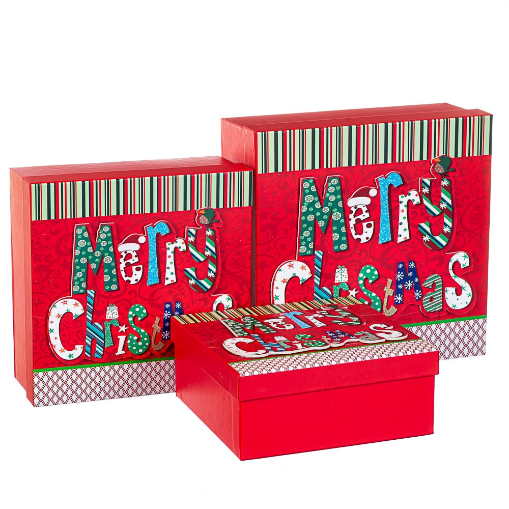 Набір коробок із 3 шт. 28*28*11 (8211-019)