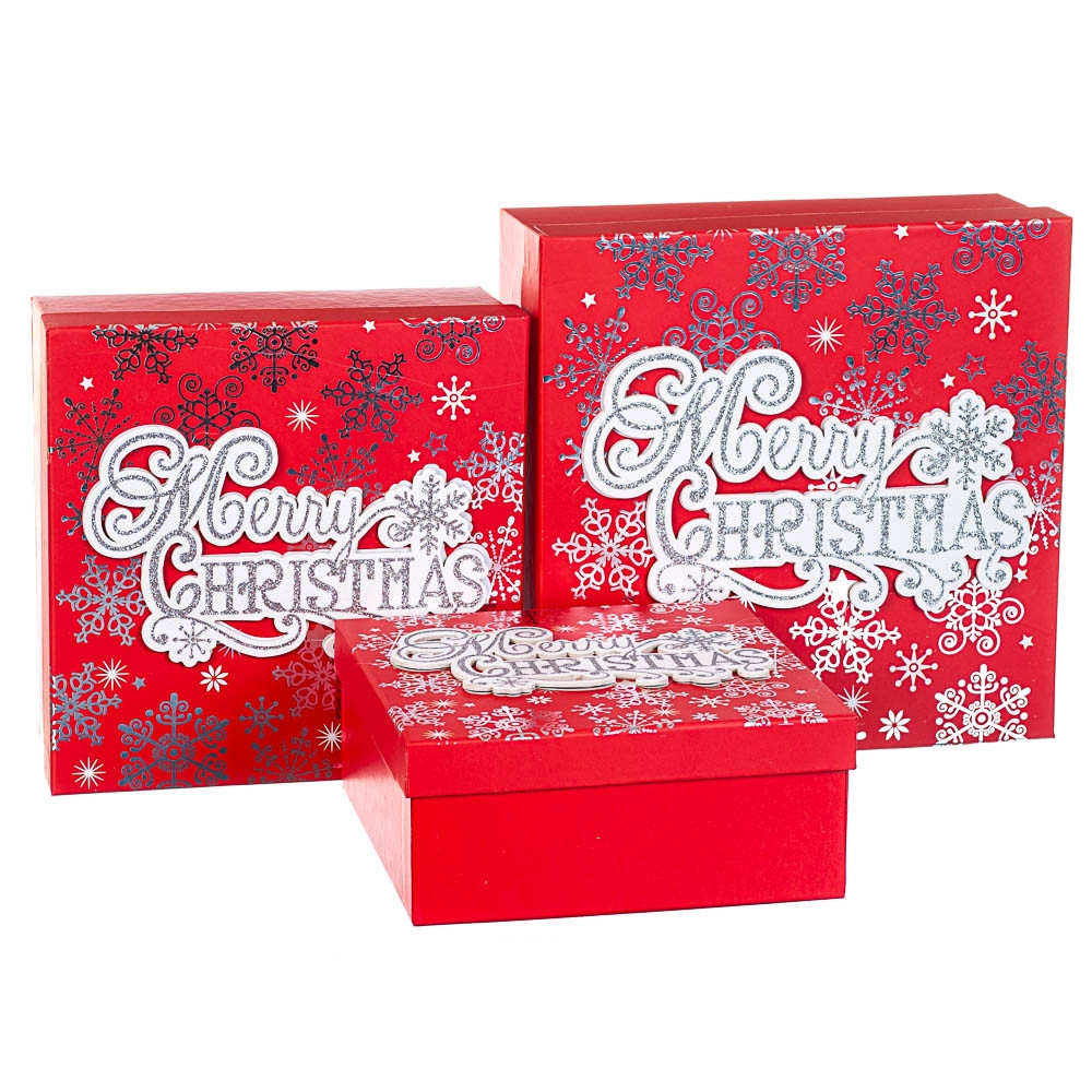 Набір коробок із 3 шт. 28*28*11 (8211-035)