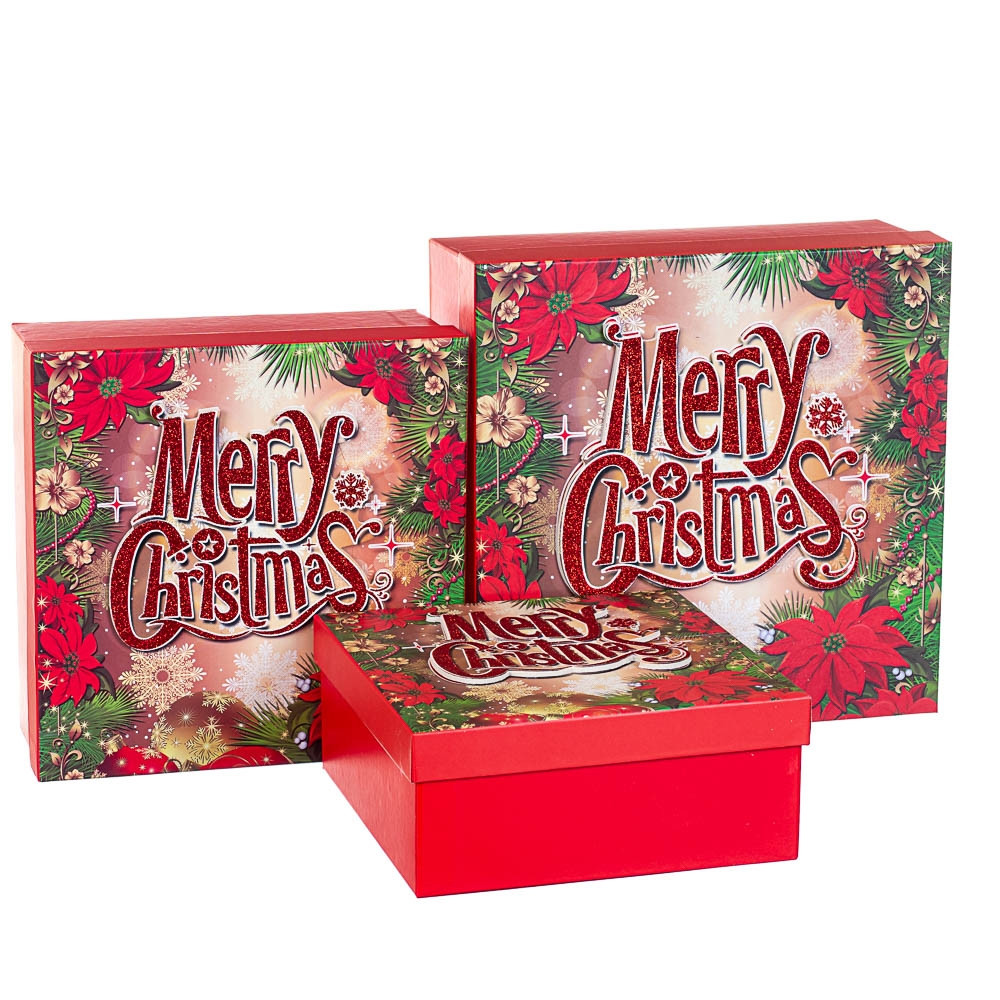 Набір коробок з 3 шт. 28*28*11 (8211-027)