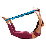 Стрічка для розтяжки з петлями та дверним якорем Stretch Strap Record FI-6907 14 петель, фото 6