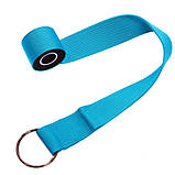 Стрічка для розтяжки з петлями та дверним якорем Stretch Strap Record FI-6907 14 петель, фото 4