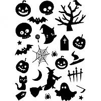 Набор виниловых наклеек - Halloween / Хэллоуин
