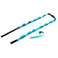 Стрічка для розтяжки з петлями та дверним якором Stretch Strap Record FI-6907 14 петель