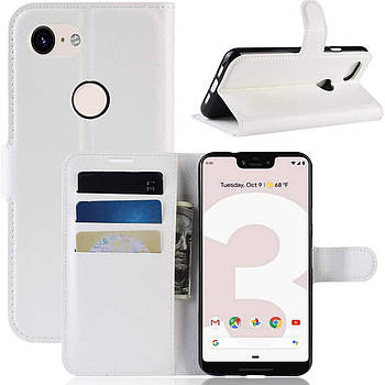 Чохол-книжка Litchie Google Wallet для Pixel 3A XL White