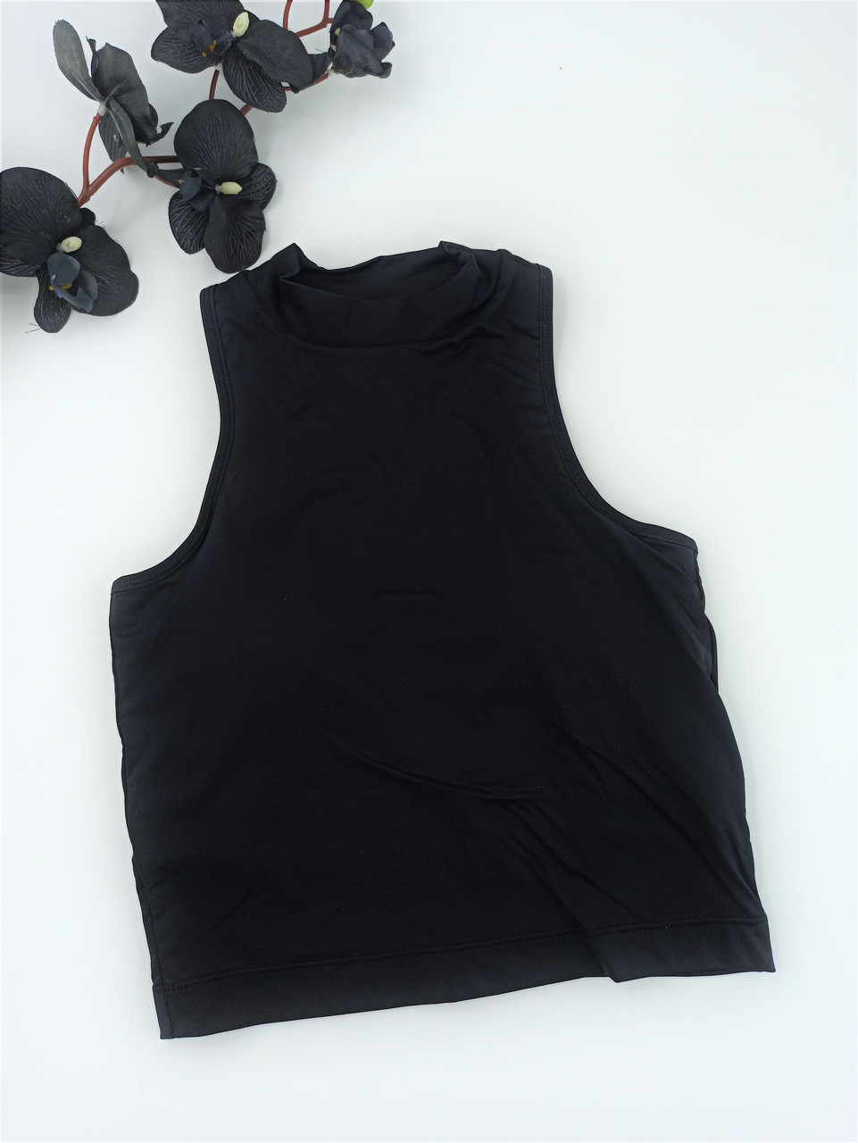 Топ підлітковий H&M під горло S чорний (0838825)