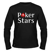 Черный свитшот pokerstars | стильная кофта