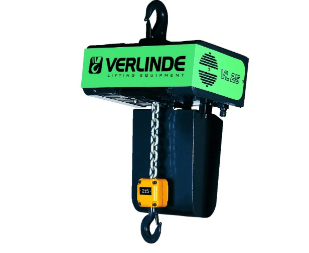 Таль електрична 7,5 т. VERLINDE EUROCHAIN VL 25. Электролебедка Франція.