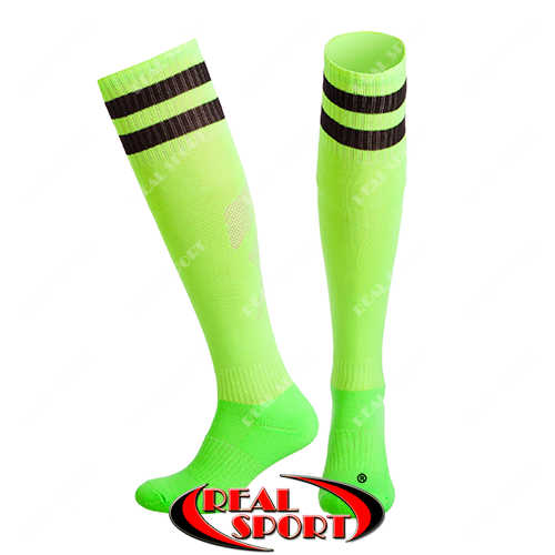 Футбольні гетри салатові CO-3256-G, 40-45 р.