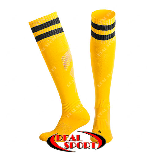 Футбольні гетри жовті CO-3256-Y, 40-45 р.