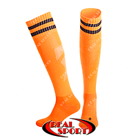 Гетры футбольные оранжевые CO-3256-O, р. 40-45