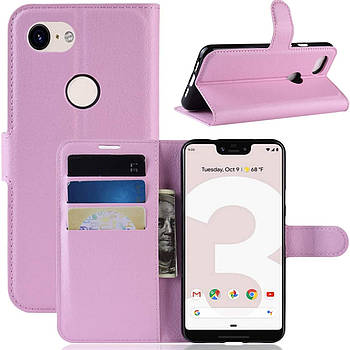 Чохол-книжка Litchie Google Wallet для Pixel 3A XL Pink