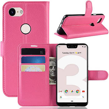 Чохол-книжка Litchie Google Wallet для Pixel 3A Rose