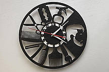 Дизайнерський настінний годинник для Барбершопу