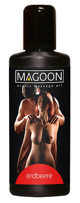 Еротична масажна олія з полуничним ароматом - Magoon Erdbeere Massage-Öl, 50 мл