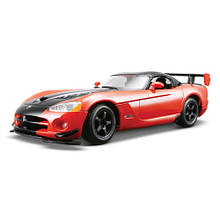 Автомодель - DODGE VIPER SRT10 ACR (асорті оранж-чорний металік, червоно-чорний металік, 1:24)