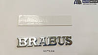 Эмблема надпись Mercedes BRABUS