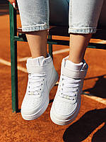 Кроссовки Nike Air Force High White унисекс