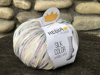 Носкова пряжа Schachenmayr REGIA PREMIUM Silk Color 4ply
