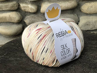 Носкова пряжа Schachenmayr REGIA PREMIUM Silk Color 4ply