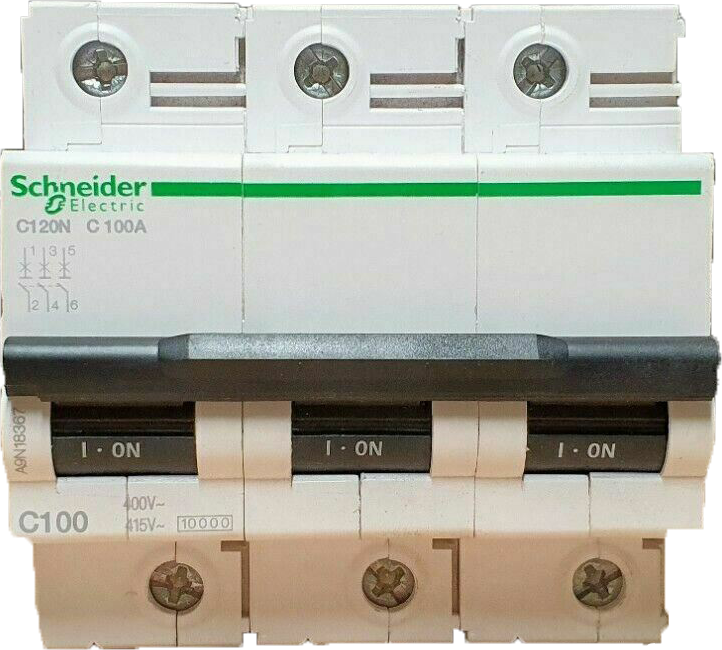 Автомат 100A 3P C C120N Schneider Electric A9N18367, фото 1