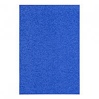 Фоамиран ЭВА синий махровый, 200*300мм, толщина 2мм, 10 листов