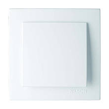 Вимикач Nilson Touran білий 1кл