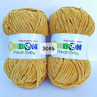 Плюшевая пряжа Nako Bonbon Panda Baby 3086 (Нако Бонбон Панда Беби)