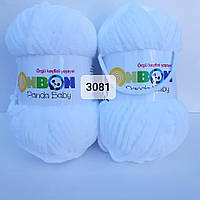 Плюшевая пряжа Nako Bonbon Panda Baby 3081 (Нако Бонбон Панда Беби)