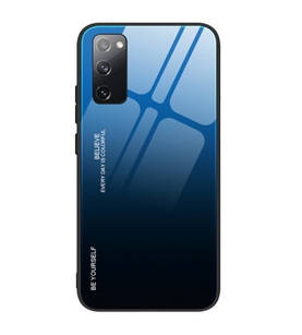 Чехол Gradient для Samsung Galaxy S10 Lite / G770F blue-black