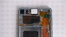Дисплей з сенсором Samsung G973 Galaxy S10 Blue, GH82-18850C, оригінал!, фото 6