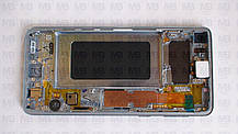 Дисплей з сенсором Samsung G973 Galaxy S10 Blue, GH82-18850C, оригінал!, фото 5