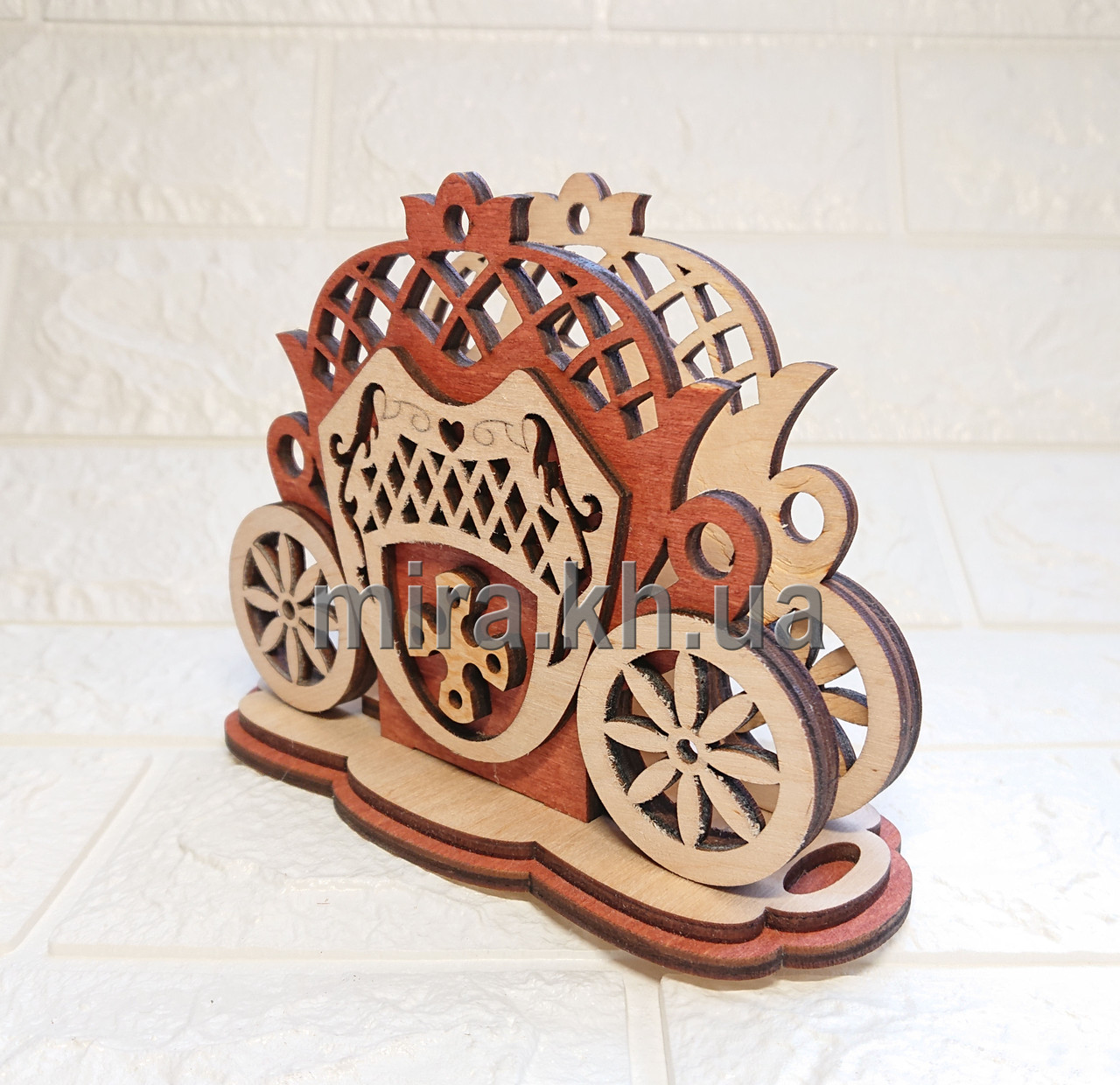 Підставка для серветок "Карета", фото 1