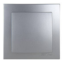 Вимикач Nilson Touran срібло1кл