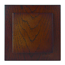 Вимикач Nilson Touran горіх 1кл